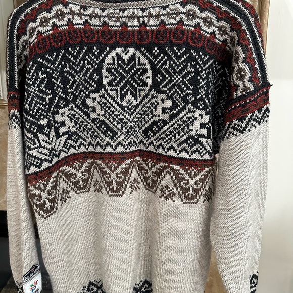 Dale of Norway Nagano 1998 Olympic Sweater NWT Nordic Ski Wool Made in Norway - Picture 7 of 10